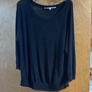 Elegant Black Women's Top